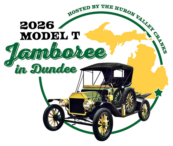 2026 Model T Jamboree in Dundee logo