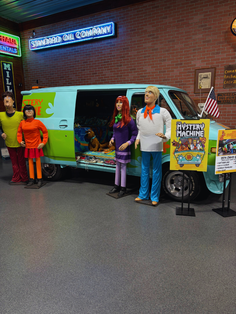 Mystery Machine display