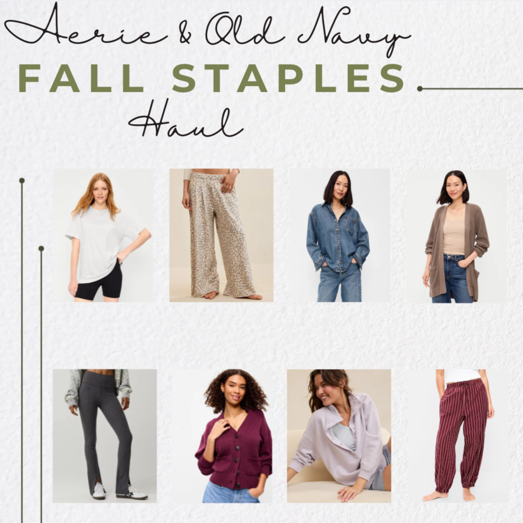 Overhauling My Closet One Step at a Time: Fall Staples Haul